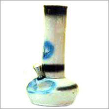 Smoking Bubbler - Glass, 10-15cm Height, White, 5-8cm Diameter | Water Filtration, Smooth Smoking, Portable, Easy Cleaning