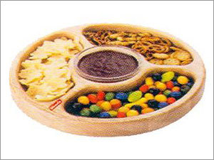 Round Chip & Dip Platter
