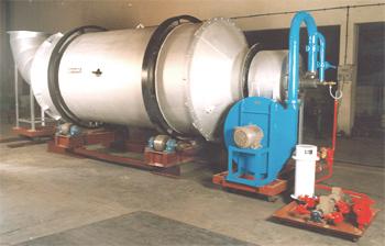 Batch Type Fuel Fired Rotary Kiln