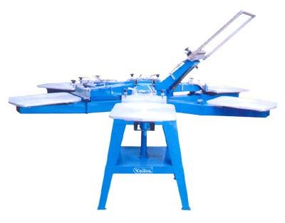 carousal screen printing machine
