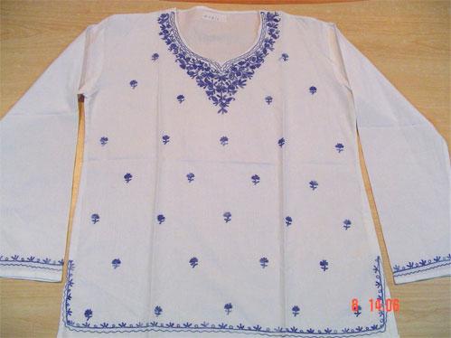 COTTON EMB. TOP