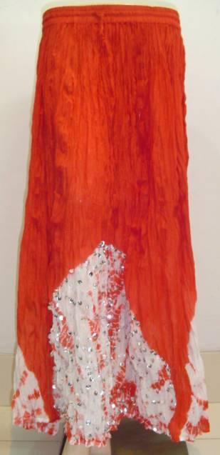 COTTON TYE N DYE SKIRT