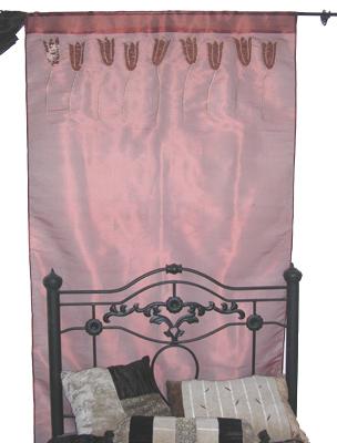 Curtain with Cushions