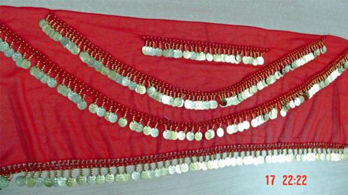 COIN HIP SCARF