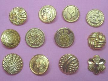Brass Metal Buttons