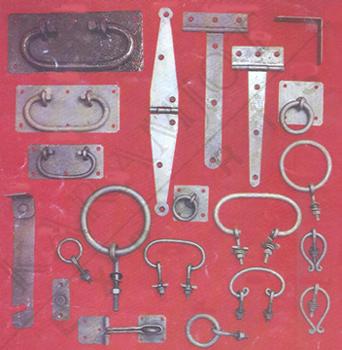 Iron Cabinet Pulls & Hinges