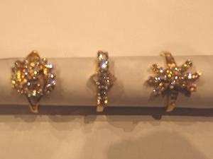 Golden Diamond Rings