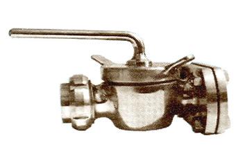 PLUG VALVE WITH ONE SIDE FLANGE FOR ROAD MILK TANKER