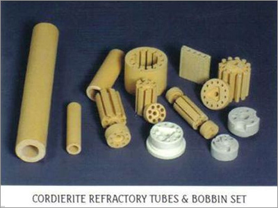 Cordierite Refractory Open Slot Bobbins