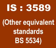 IS-3589 (Other equivalent standards BS 5534)