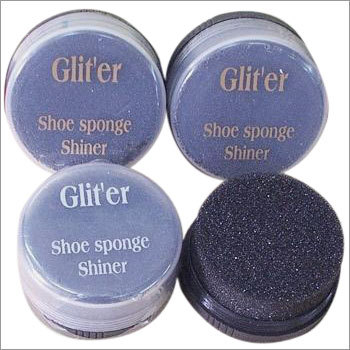 Shoe Sponge Shiner - Sponge, 2 Inch Diameter, Dark Grey | Easy Shine, Quick Clean, Portable Size