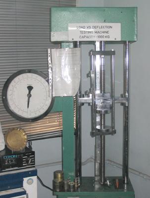 Load vs Deflection Testing Machine