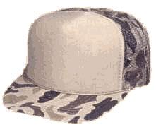 5 Panel TC Cap With Braid