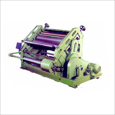 Oblique Type Single Face Paper Corrugating Machine