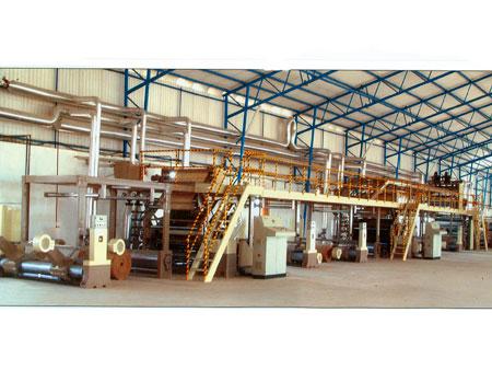 5 Ply Combined Corrugating Plant - Color: White