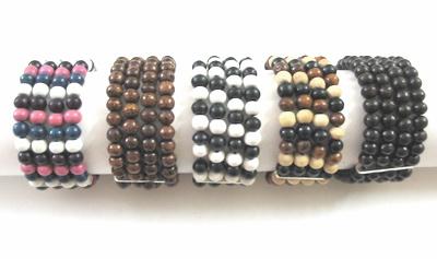 Wooden Bead Bracelets