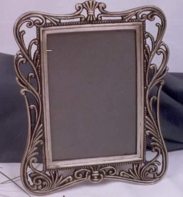 Brass Antique - Brass, 5x7 Inches, Gold | Ornate Floral Design, Elegant Durable Finish