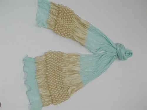SILK BUBBLE STOLE
