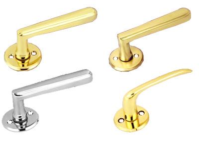 Aluminium & Brass Door Handle
