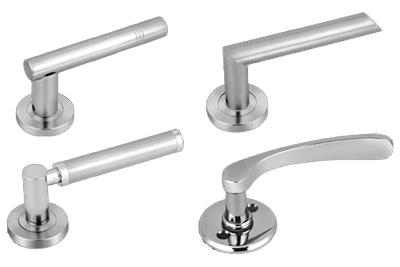 Aluminium & Brass Door Handle