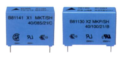 High Voltage Film Capacitors X2 & Y2 Type Capacitors