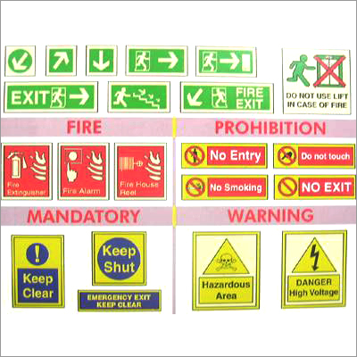 Photo Luminescent Emergency Signs