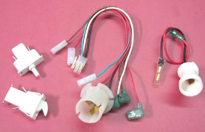 Lamp Holder Light Switch Assembly