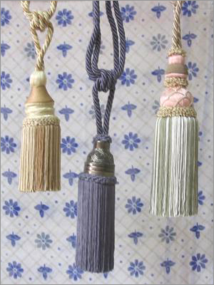 ViscoseTieBack Tassels