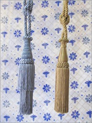 ViscoseTieBack Tassels