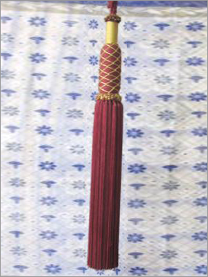 ViscoseTieBack Tassels