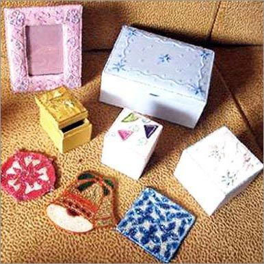 Hand Embroidry Jewellery Boxes and Other Products