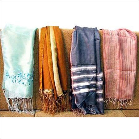 Hand Printed Scarves Stoles Pareos Bandanas and Shawls