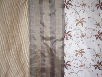 Silk Fabrics - 100% Silk, 45" Width, 120gsm, Beige | Soft Texture, Elegant Drape, Durable Material