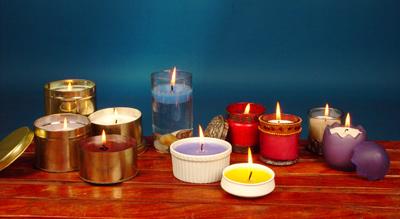 Container candles