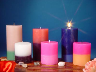 Two Layered candles