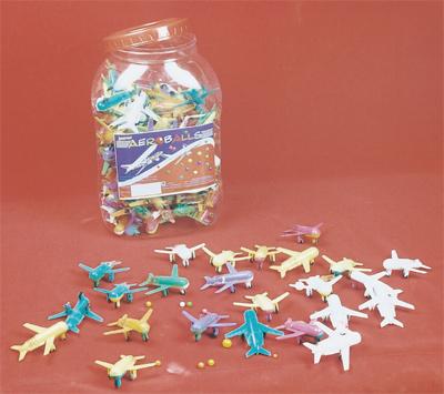 Aero Balls - Plastic, Varied Sizes, Multicolored | Stress Relief, Party Favors, Collectible Animal Toys