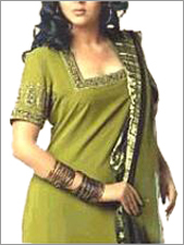 Ladies Embroidered Suit