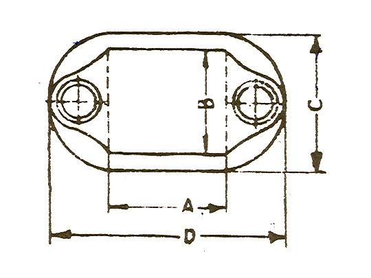 Cast Iron Square Center Pillar Die Set