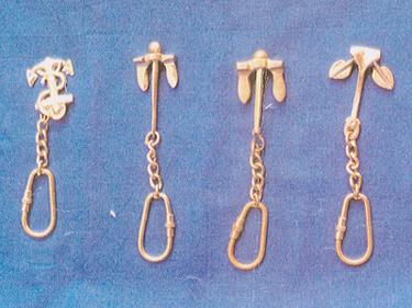 Key Chains - Metal, 5-8 cm | Silver, Lightweight, Durable, Portable, Stylish, Ideal for Keys & ID Cards, Various Designs