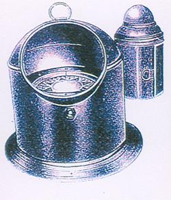 Life Boat Compass - Brass, 100mm Diameter | 1Â° Accuracy, SOLAS Compliance, Durable Casing, Easy Reading, Reliable Marine Navigation