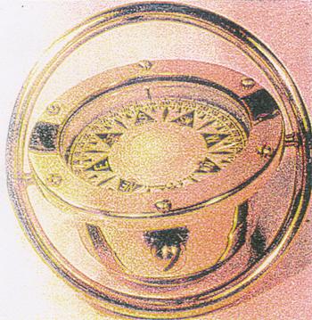 Compass - Brass Navigation Tool, 75 mm Diameter, 2Â° Accuracy | Direction Finding, Durable Design, Reliable Guidance for Hiking & Surveying