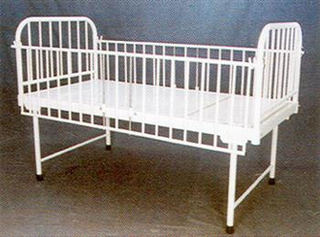 Ward Equipment - Peadiatric Bed with Drop Side Rails