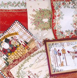 Placemats, Runners, Mittens