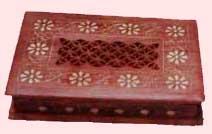 Carved Wooden Box