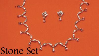 Brass Metal with Swarovski Stones