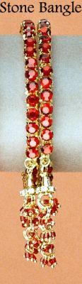 Brass Metal with Acrylic Stones