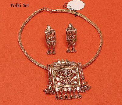 1Gm.Micro Gold Plated with Lead ,Copper & Polki Stones