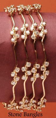 Base Metal in Brass & Swarovski Stones