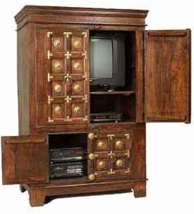 Wooden Antique TV Cabinet