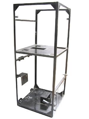 Water Chassis - Steel 48x24x72 Inches 500 lbs Load Capacity | Durable Frame Corrosion Resistant Swivel Casters